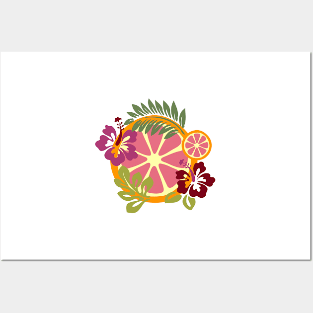 Tropical Zing Wall Art by MyMadMerch